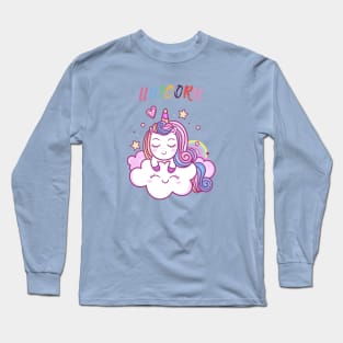 Unicorn Lover Long Sleeve T-Shirt